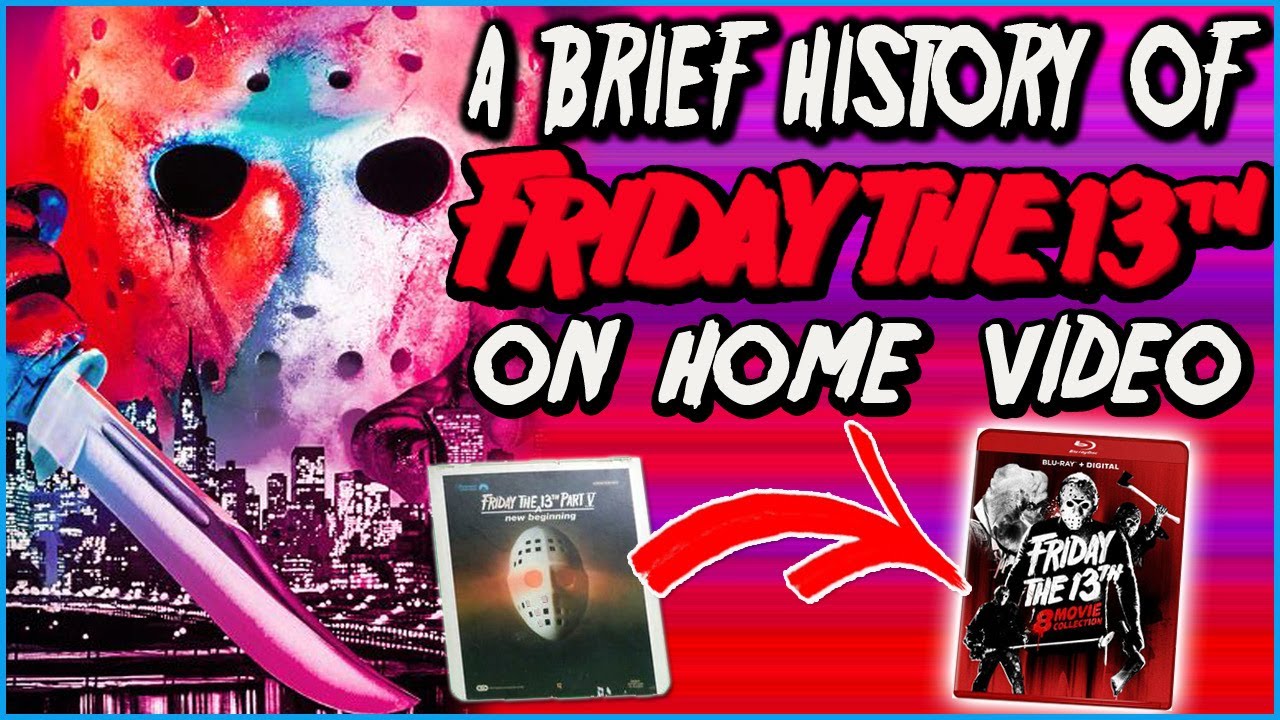 A Brief History of Friday the 13th Releases on Home Video | CED Laserdisc Dvd Blu ray And More | Chr