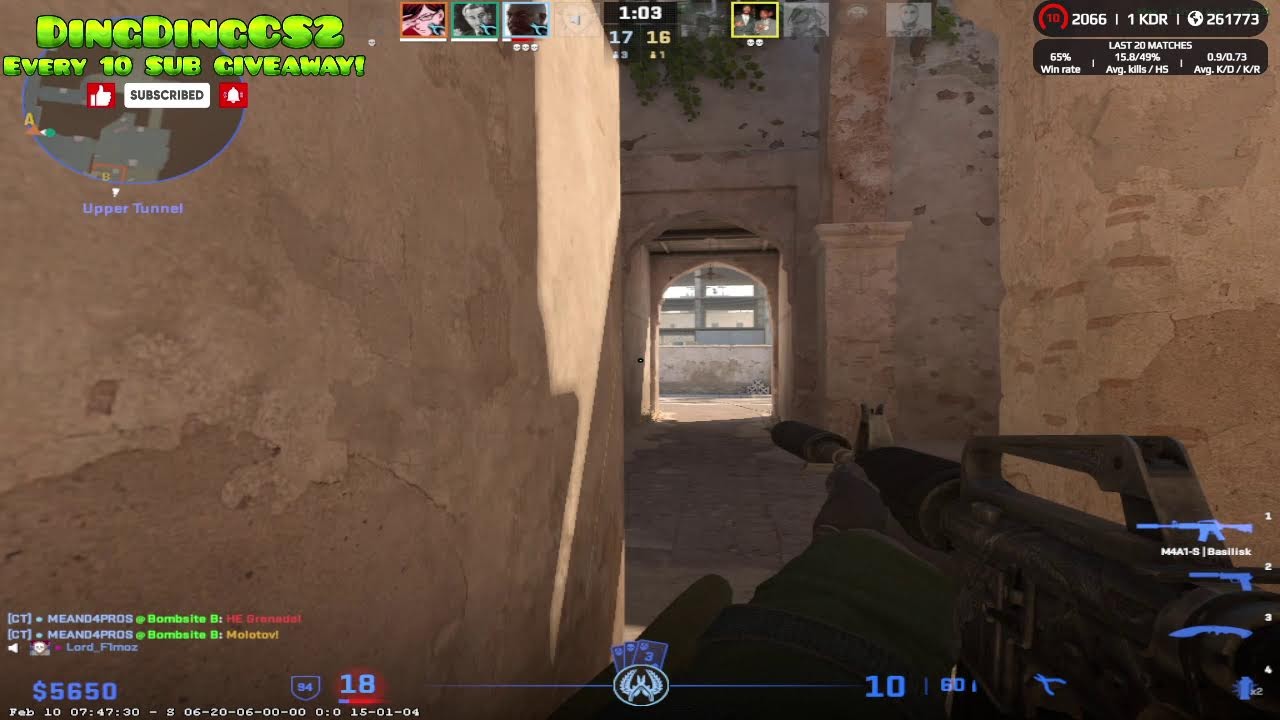 🔴FACE IT CS2 TIME TO FARM SOME ELO BACK!!! DAY 3 🔴EVERY 10 SUB GIVEAWAY!🍀