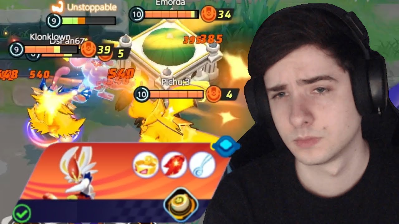 When your Central CINDERACE starts cooking | Pokemon Unite