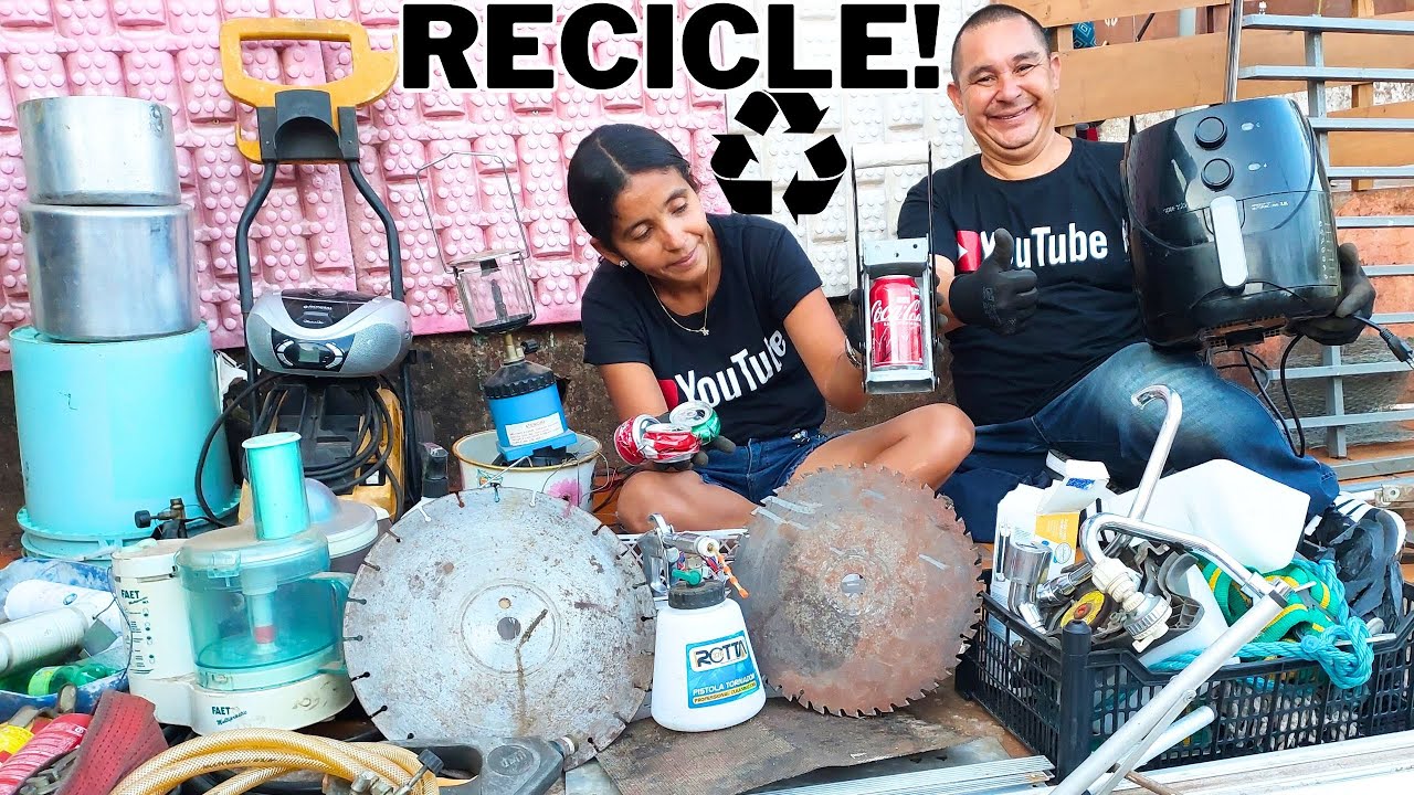 #SURPRESA DA RECICLAGEM | olha o que coletamos😱