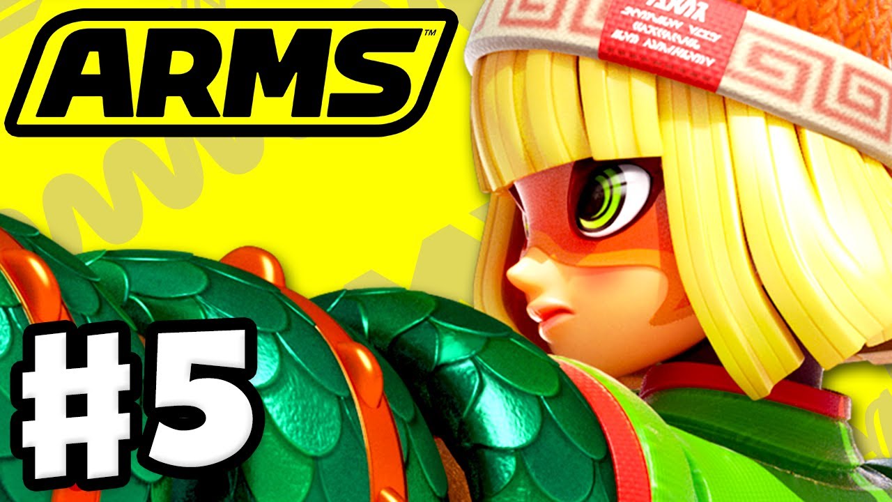 ARMS - Gameplay Walkthrough Part 5 - Min Min Ranked Matches! (Nintendo Switch)