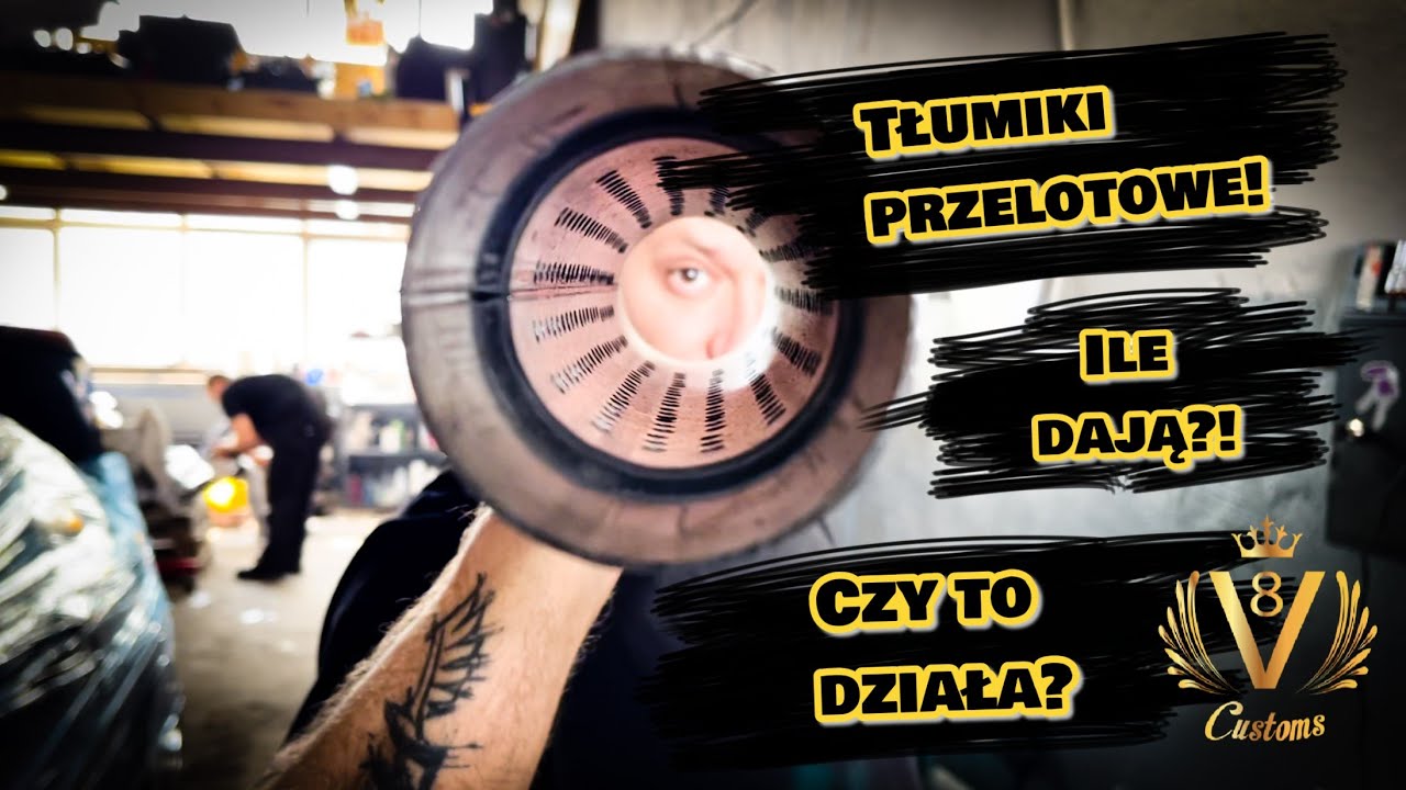 V8 Customs #134 - Testujemy tłumiki przelotowe! O ile dB uda się wyciszyć wydech...