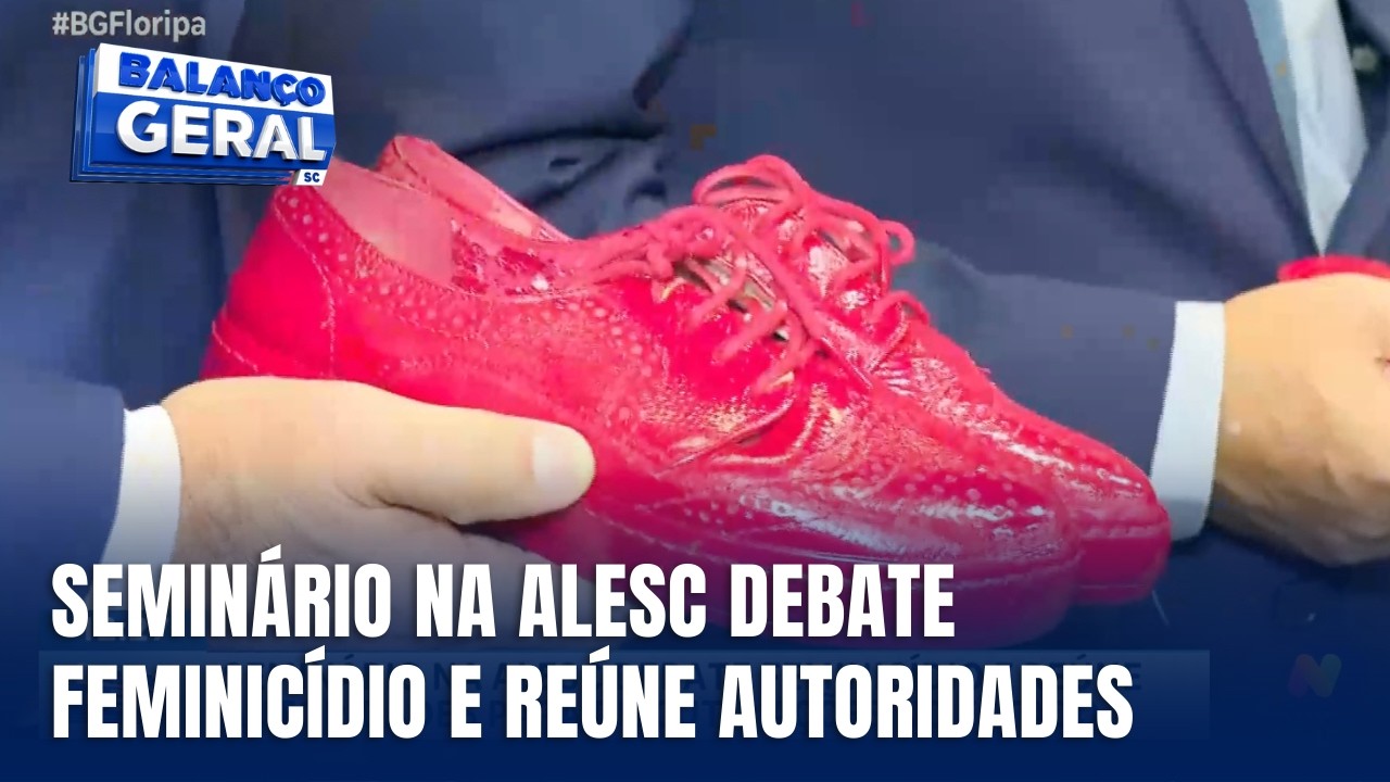 Seminário na Alesc reúne autoridades para discutir ações contra o feminicídio