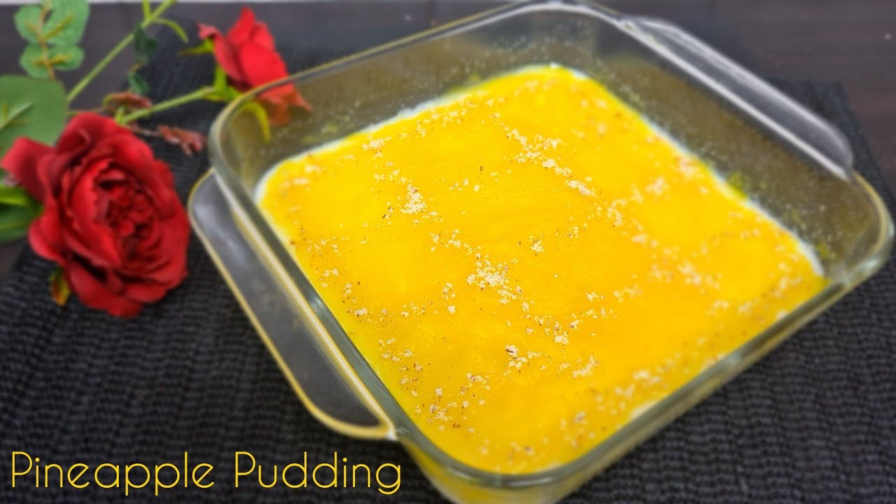 Pineapple Pudding|Pineapple Dessert Recipe|Easy Dessert Recipe|Pudding Recipe