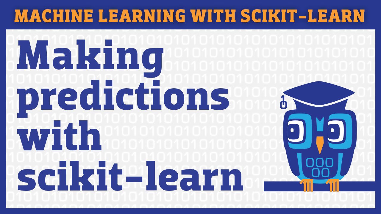 Обучение модели машинного обучения с помощью scikit-learn