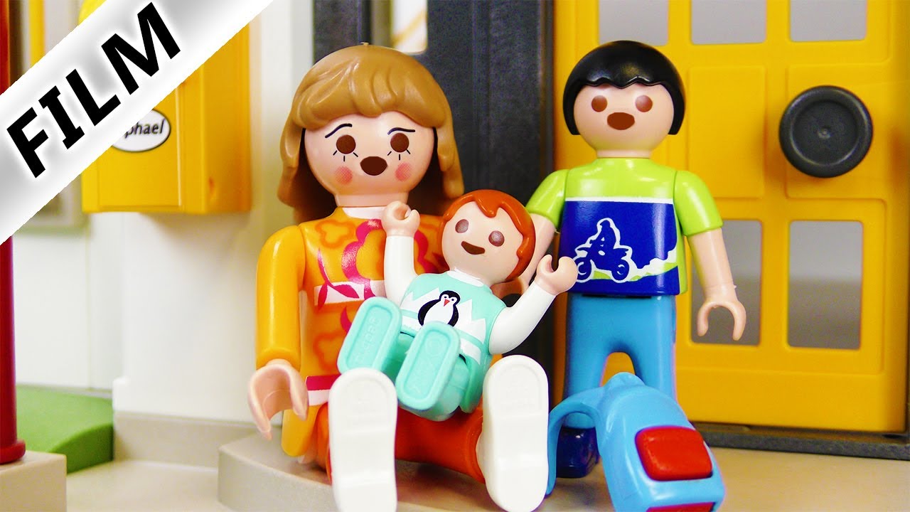 Playmobil Fim Deutsch - EMMAS NEUE FAMILIE! VON ZUHAUSE ABGEHAUEN! Kinderserie Familie Vogel