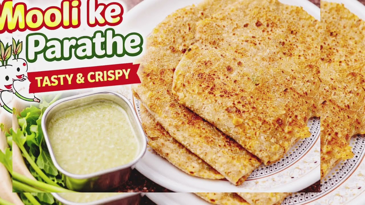 Mooli Ke Parathe Recipe | Soft & Crispy Breakfast | Easy Indian Recipe