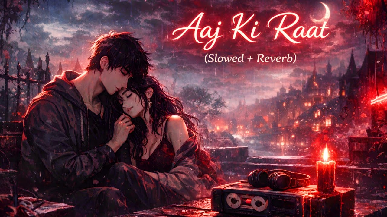Aaj Ki Raat – Slowed + Reverb 🌙🔥 | Lofi Version | Dark Midnight Vibes