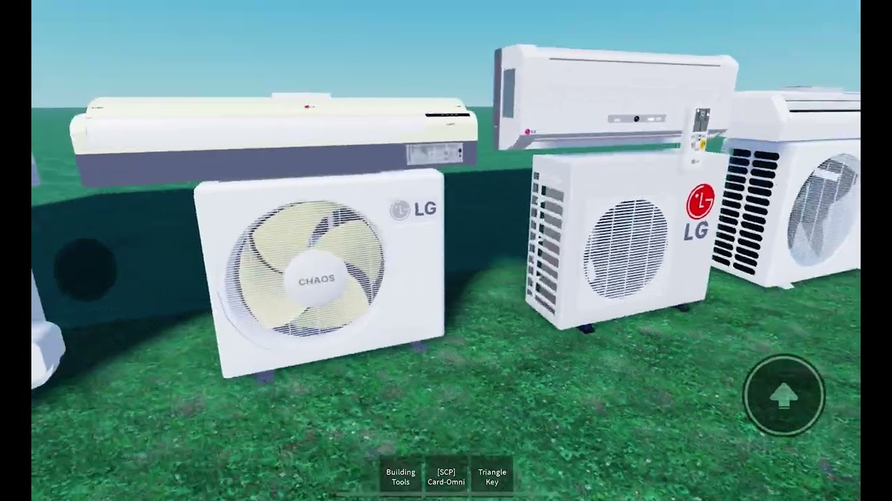 Air Conditioner, Washer And Dryer, and Elevator Showcase