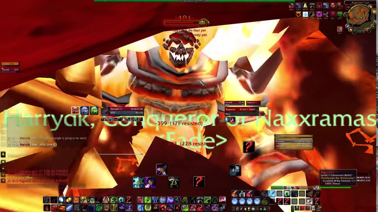 MC Ragnaros - Blood DK - Solo Kill - WotLK
