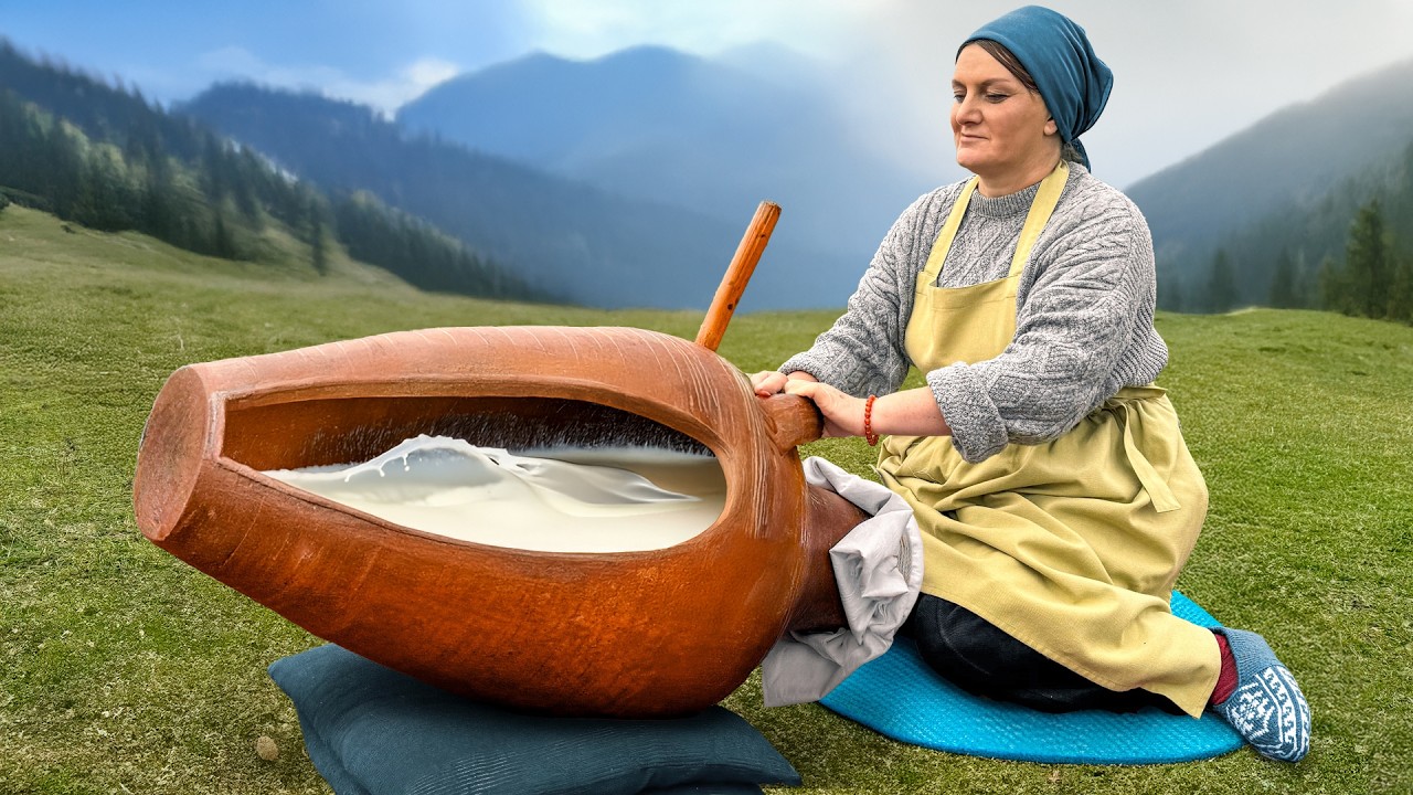 You'll be Amazed by This Ancient Way of Making Homemade Butter!