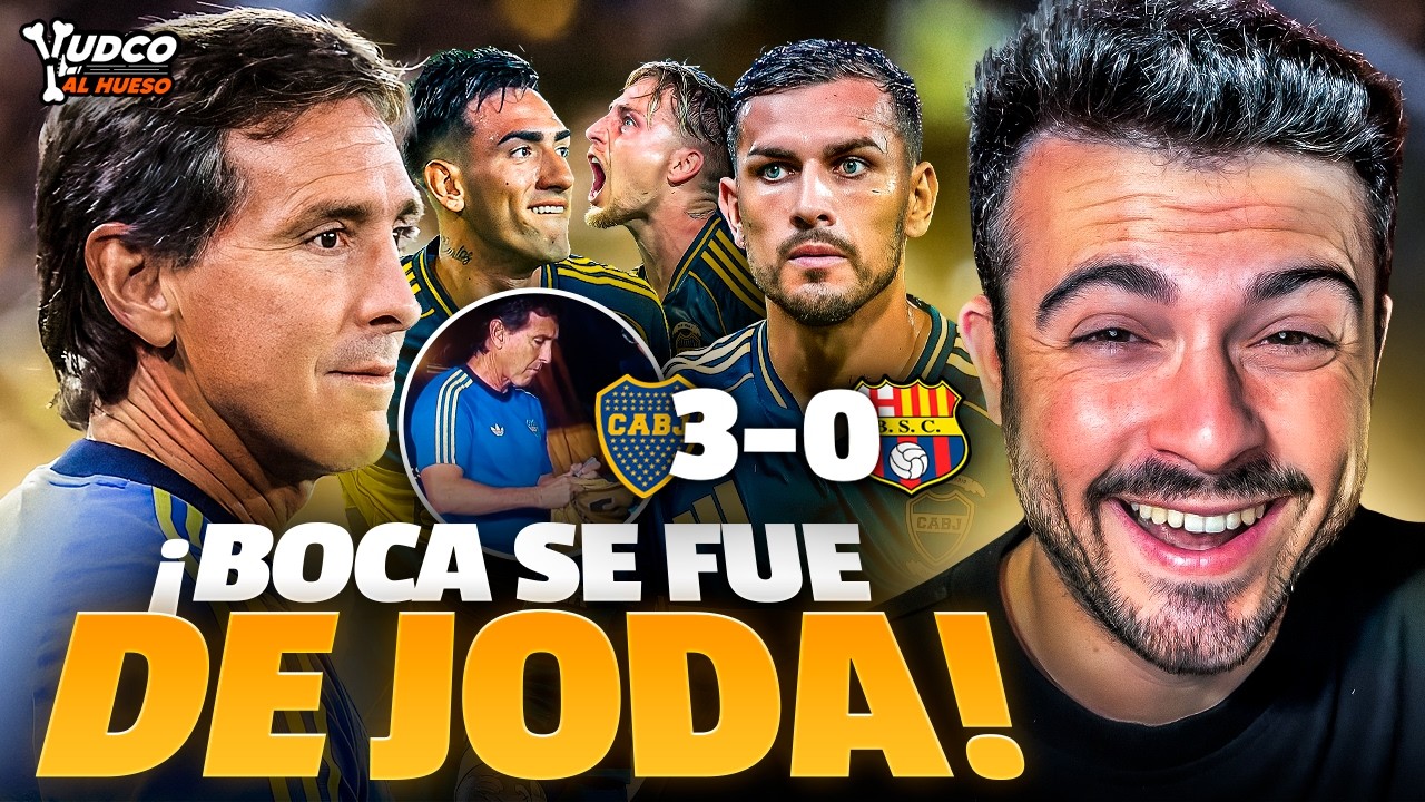 &iexcl;&Uacute;BEDA TERMIN&Oacute; FIRMANDO CAMISETAS! 🔥 Boca GAN&Oacute; 3-0 vs Barcelona por Libertadores y se viene River