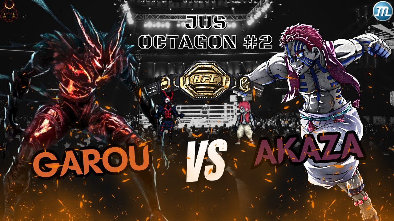 Garou vs Akaza | JUS OCTAGON #2 | MUGEN