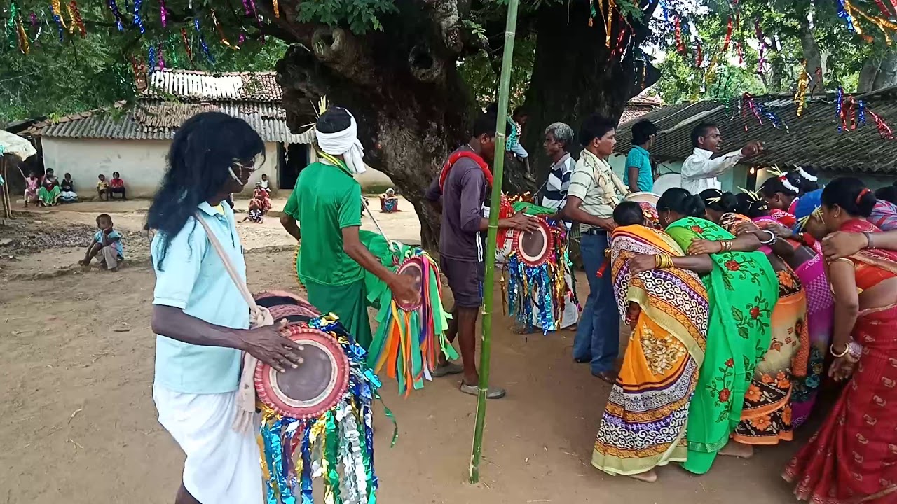 Karma Chain Dance From Pandrani  Gumla, Jharkhand
