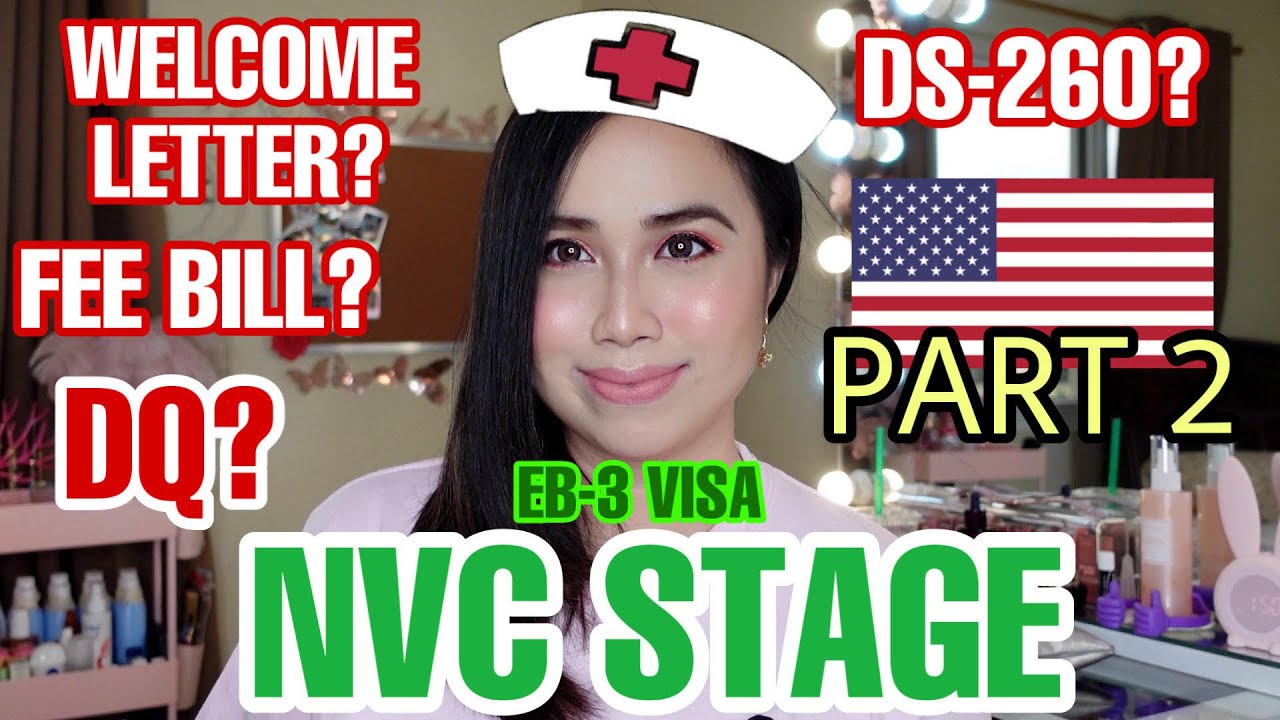 HOW TO IMMIGRATE AS A NURSE TO THE USA Part 2: NVC Stage | Immigration Basics | Gail Lim RN