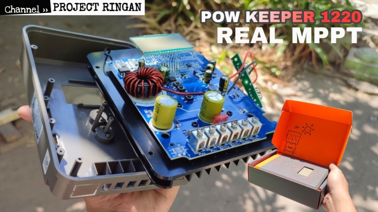 ada yang aneh😱 MPPT pow keeper 1220 Langsung BONGKAR yang hoby PLTS harus tau ini