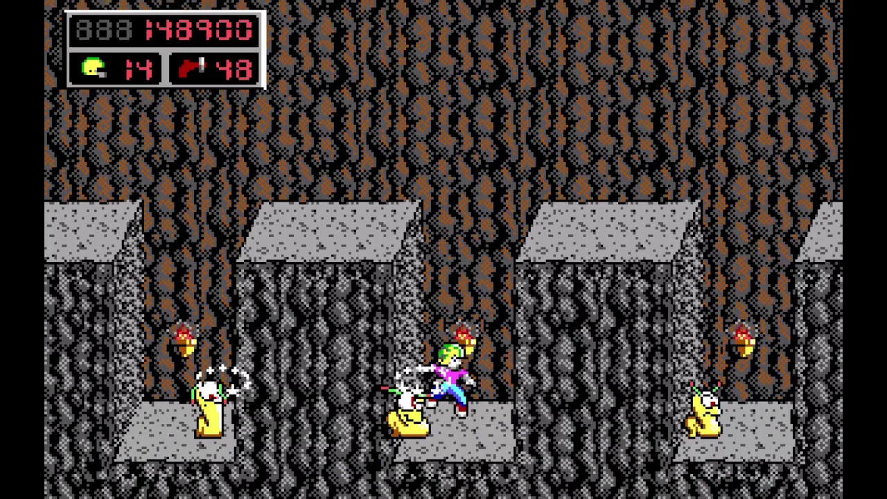 Commander Keen 4 - Secret of the Oracle: Chasm of Chills (1991) [MS-DOS]