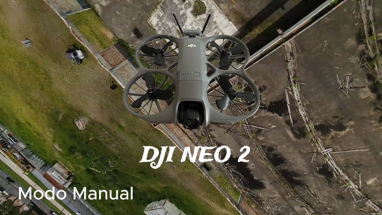 DJI NEO 2 apresentando um comportamento estranho quando tenta um mergulho girando rápido.