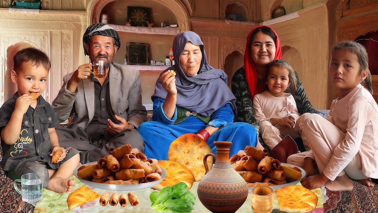 Grandpa & Grandma's Feast: Delicious Delights for Adorable Little Guests!👦👧