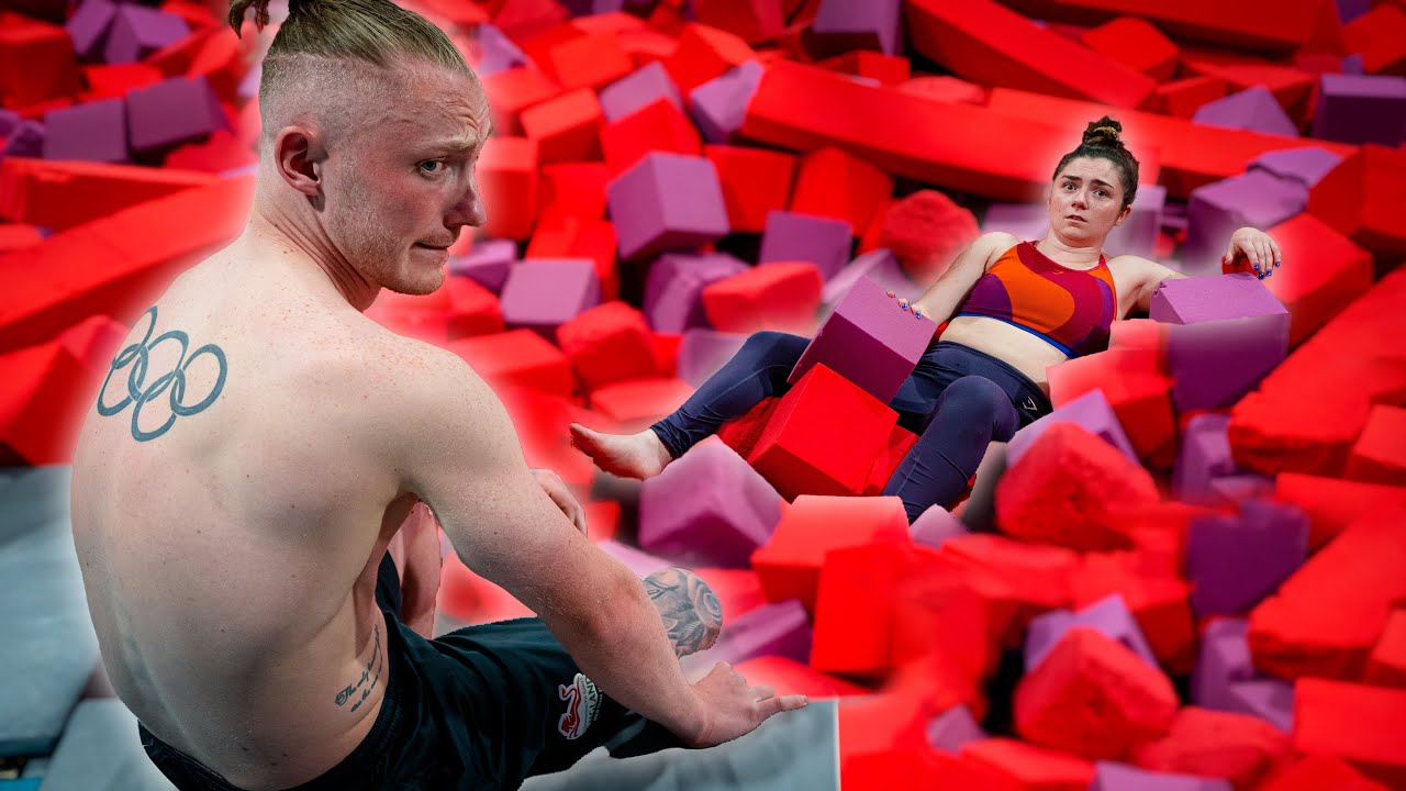 My OLYMPIAN brother set me a GYMNASTICS CHALLENGE