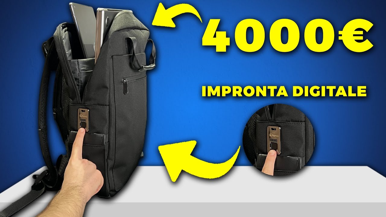 Zaino Tech ANTISCIPPO da 4000€! - Moero iDbag