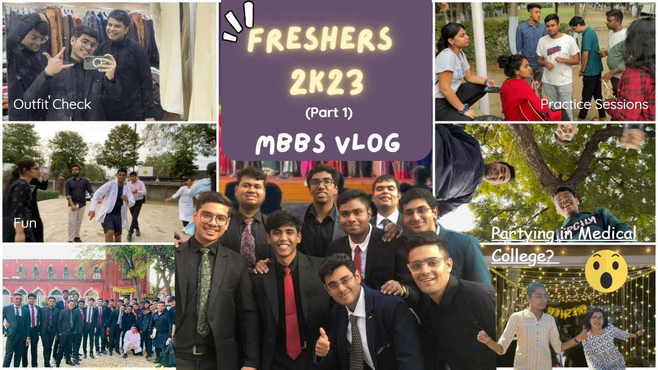 Vlogging MBBS FRESHERS at CMCL (Part 1) | Freshers Party + Friends = FUN | Freshers 2023 | Vlog #5
