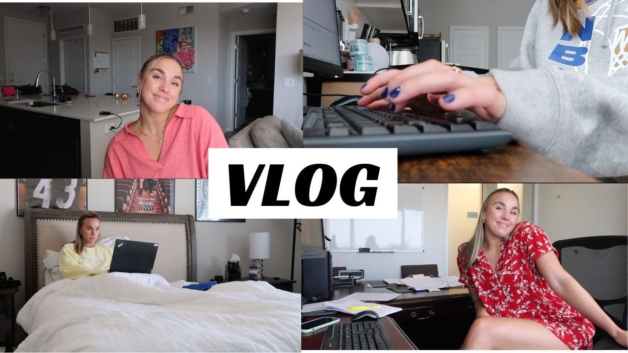 WEEK IN MY LIFE AS A LAWYER: working from home & at the office