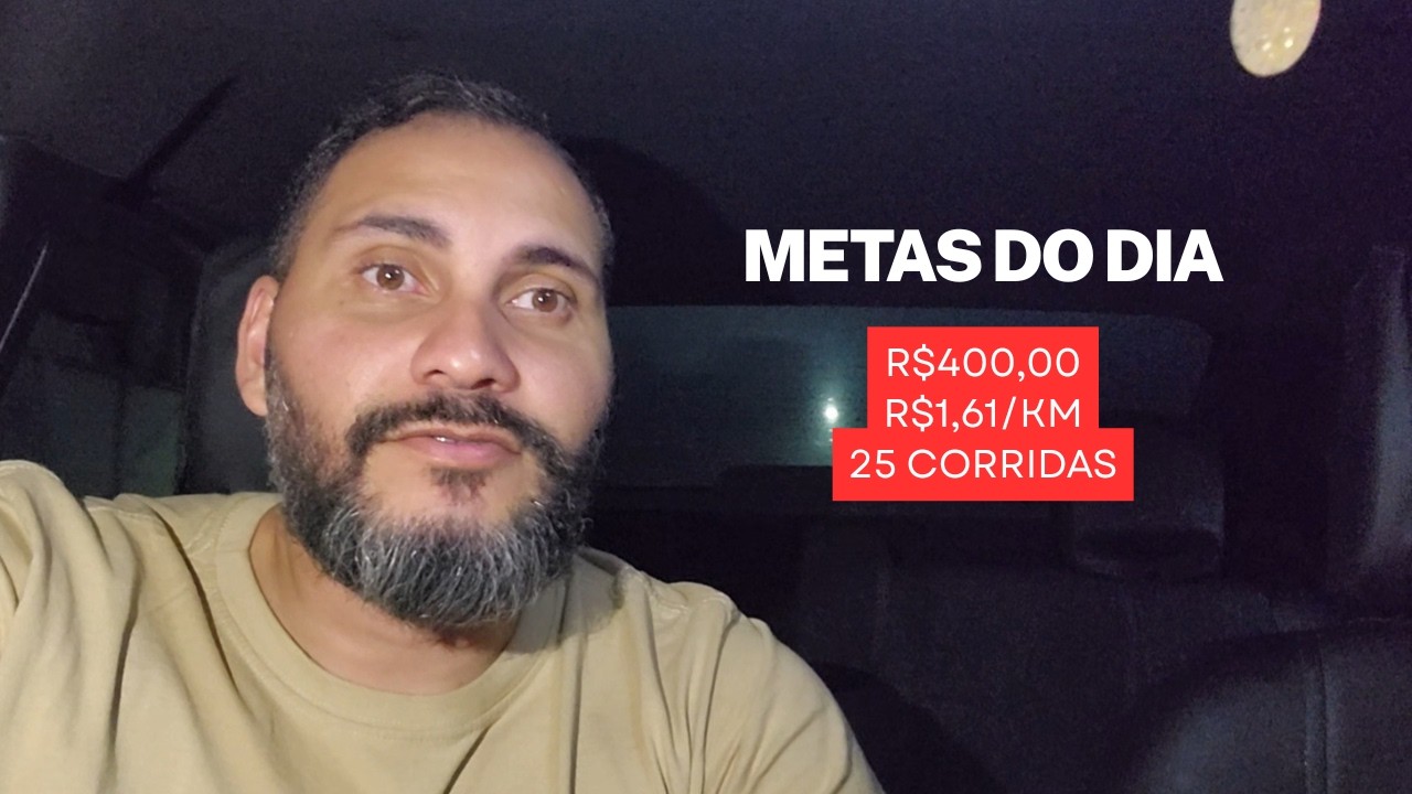 Segundou com todas as metas batidas! Uber/99/Indriver