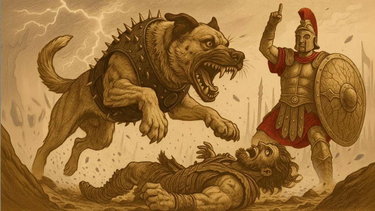 No era Solo un Perro: Era el Arma más ATERRADORA del Imperio Romano