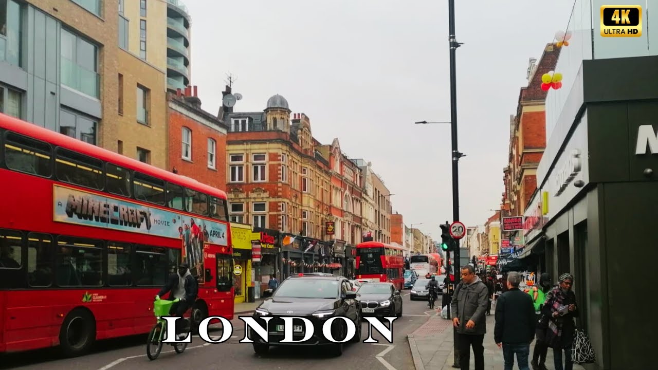 London's Hackney Walk Tour | Dalston | Haggerston | 4k 60fps HDR