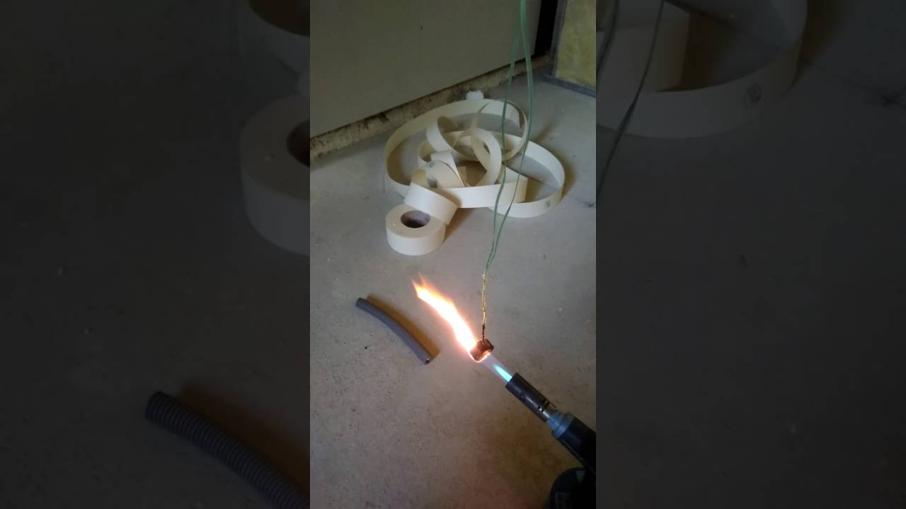 passer un câble dans du placoplâtre avec polystyrène