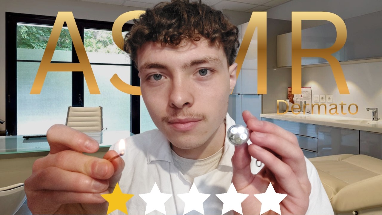 ASMR: Roleplay👨‍⚕️Je brûle tes boutons aux allumettes👨‍⚕️