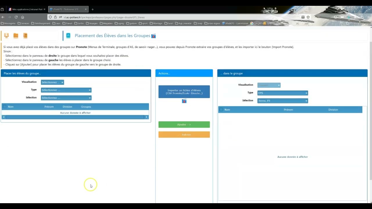 [tutoriel iPackEPS] import d’élèves de groupes pronotes : corriger les données erronées