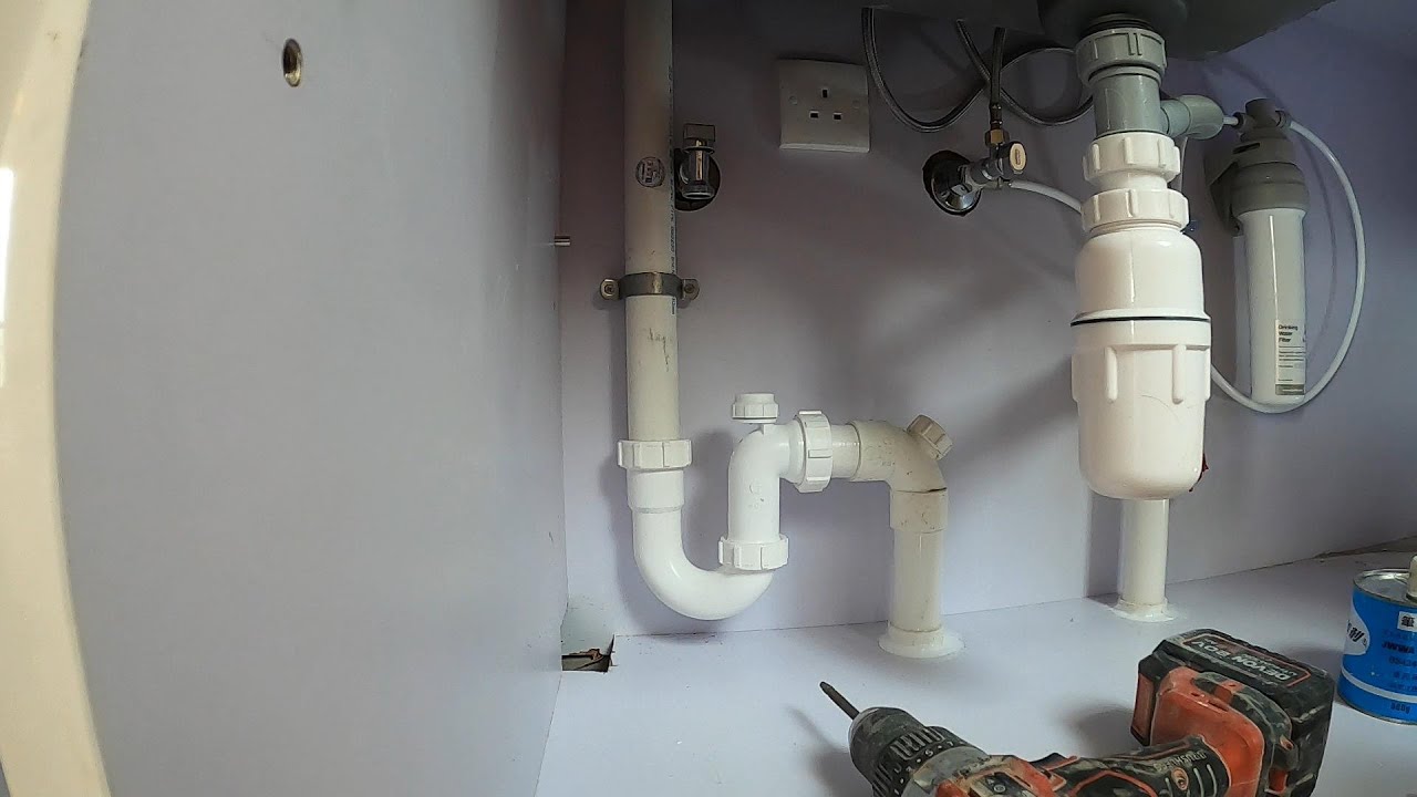 [一個裝修佬]洗衣機及厨房來去水