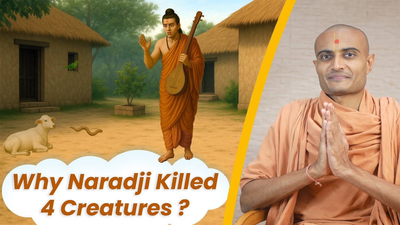 Shocking Story of Naradji | Glory of Satsang | Swaminarayan Gurukul Hyderabad