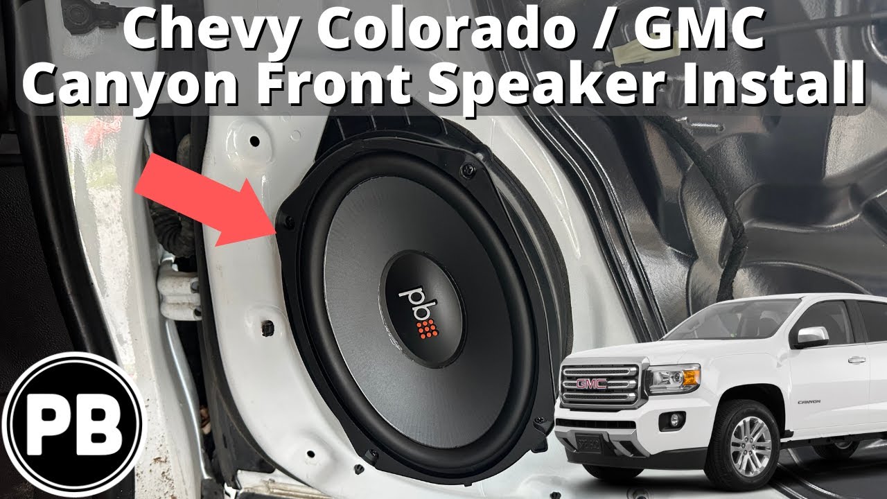 2015 - 2022 Chevy Colorado / GMC Canyon Front Door Speaker Install