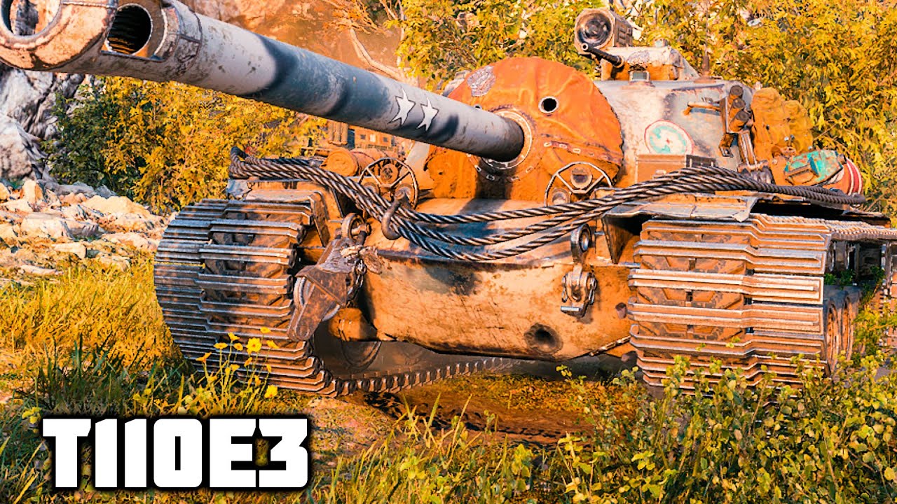 T110E3 WoT - 5 Kills, 10,4K Damage