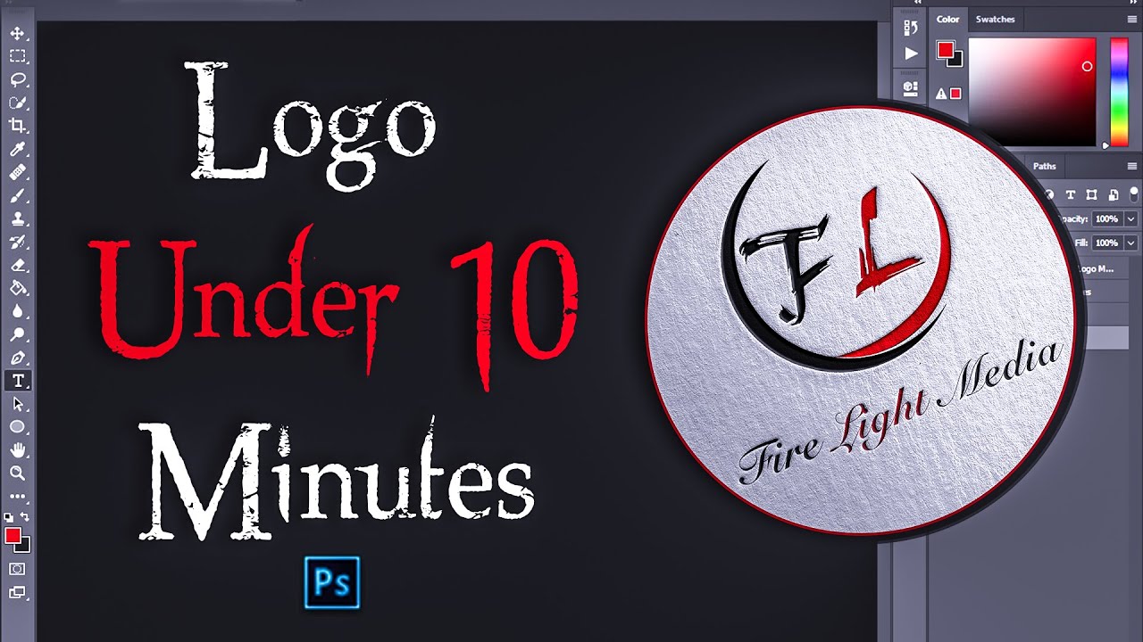 Logo Design in Photoshop (2020 Tutorial)