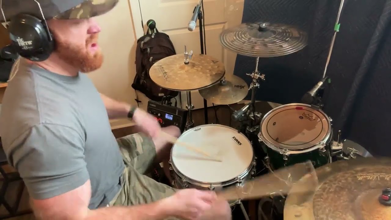 Candlelight Red - Demons (drum cover ending)