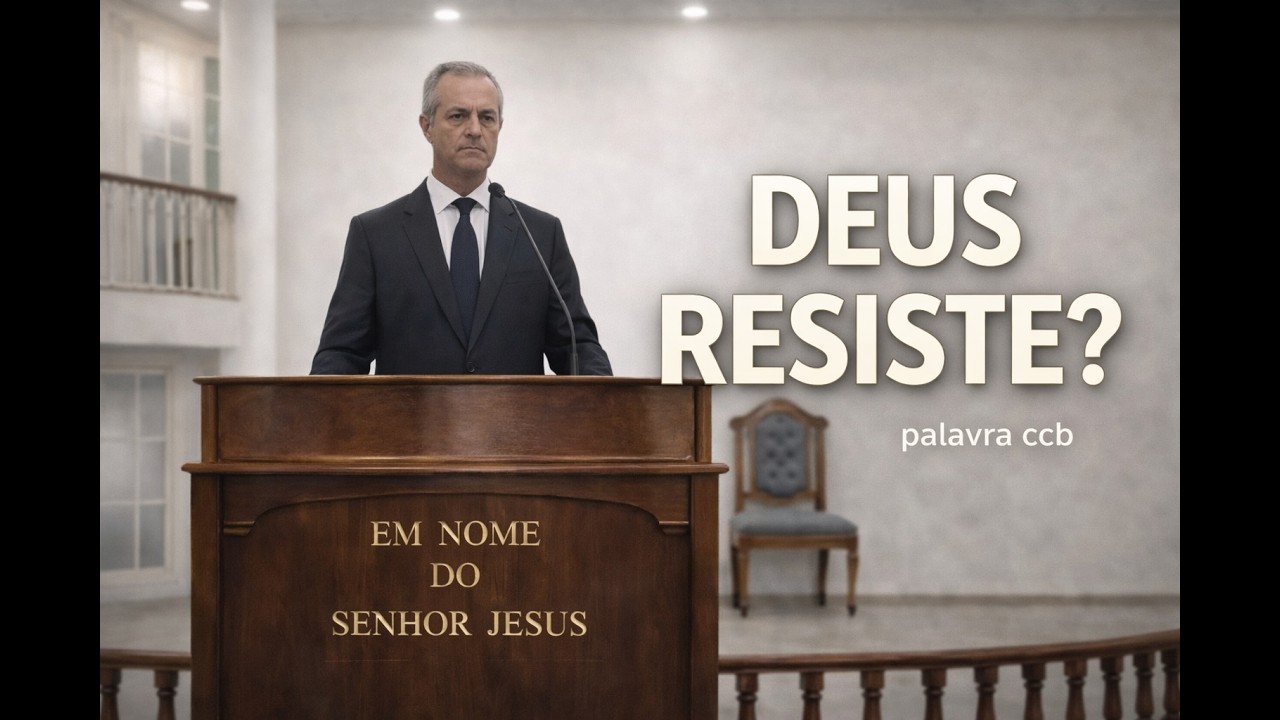 A HUMILDADE QUE DEUS HONRA (Poucos Vivem Isso) PREGAÇÃO CCB