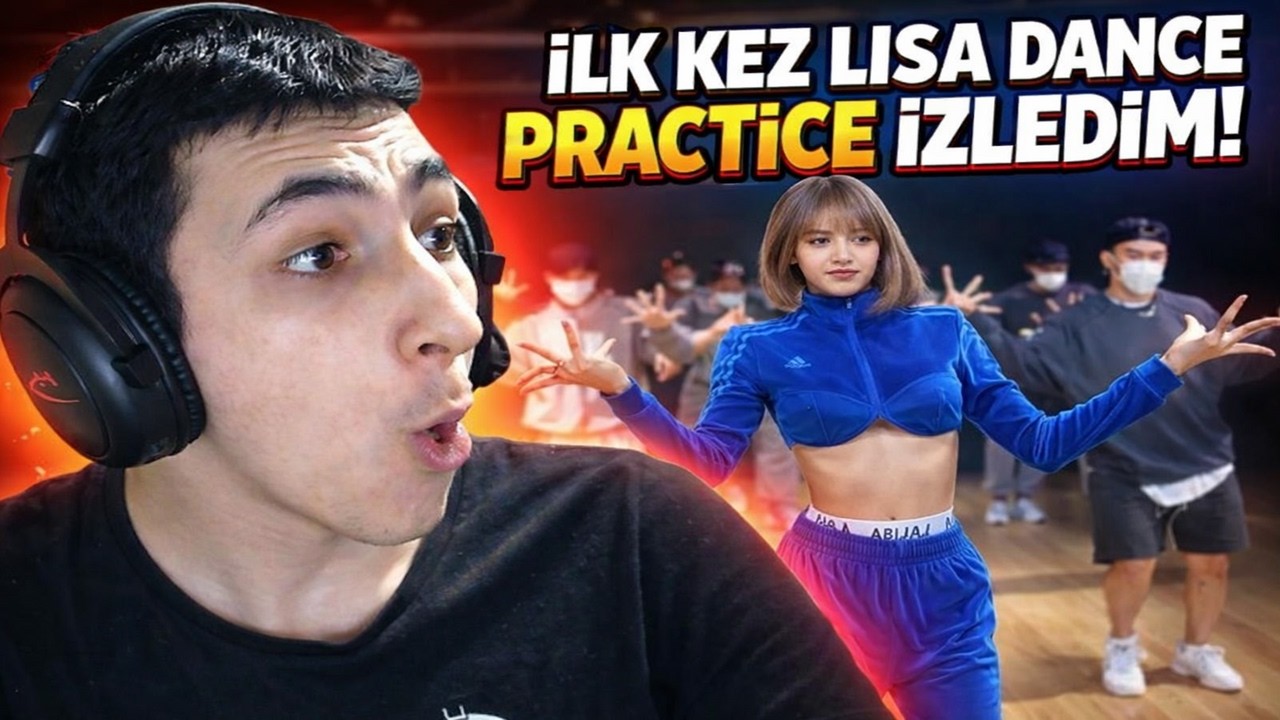 İLK KEZ LİSA DANCE PRACTİCE İZLEDİM !