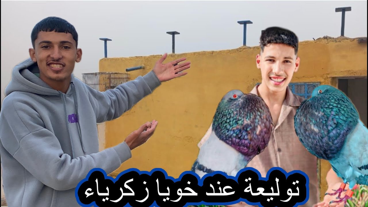  زيارة عند 🤩الصديق زكرياء 🤯تولية في 🕊️الحمام 🤯