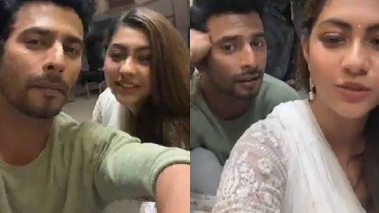 Reem sameer and sheban azim latest live chats video on the set tujh se hai raabta