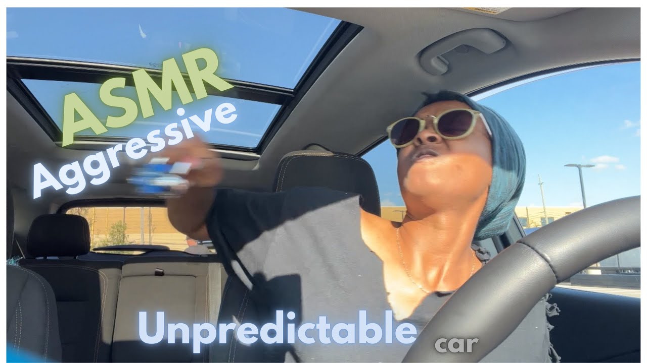 ASMR unpredictable car |pops was staring HARD|🌚