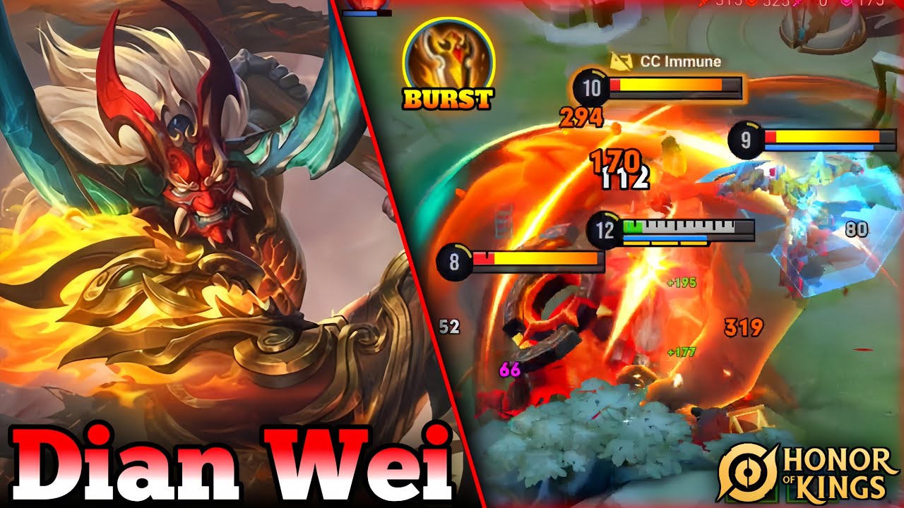 The PERFECT Dian Wei Build for Ranked Matches in 2025!! - Gameplay | Honor of Kings