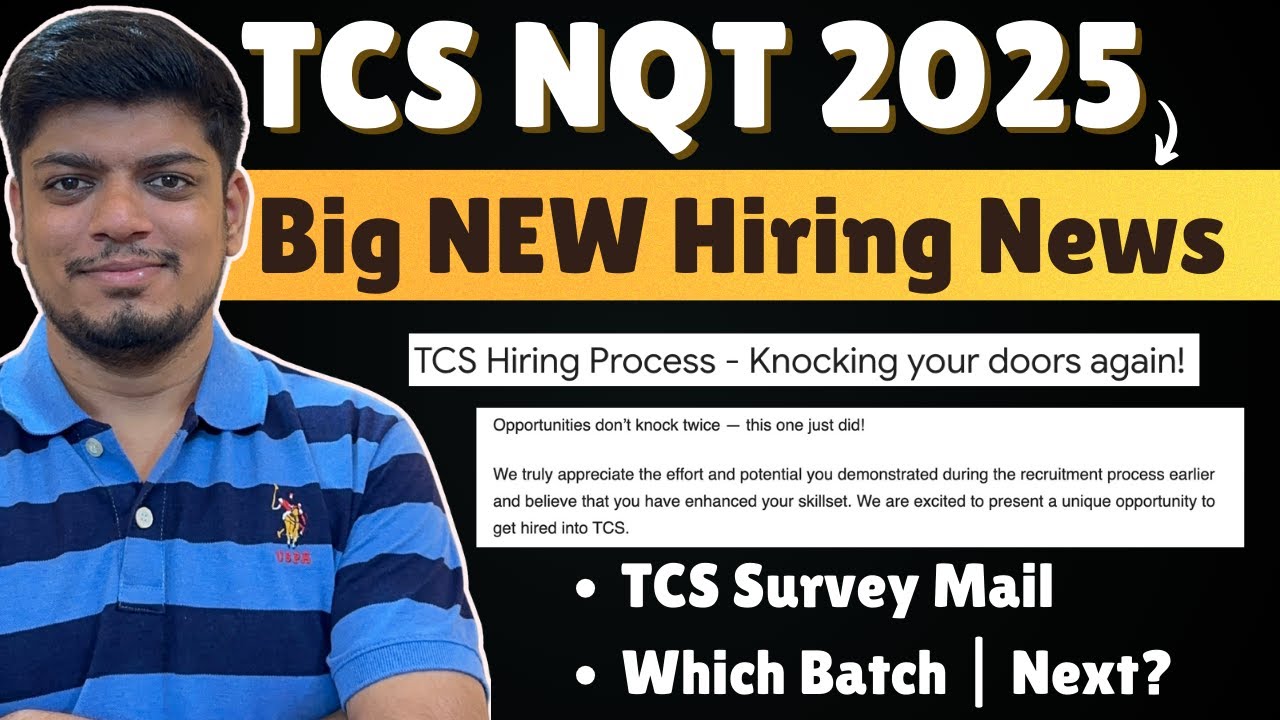 🔥TCS 2025 Digital Prime Mass Hiring | Анкета для собеседования в TCS | Снова вакансия | Заполнить...