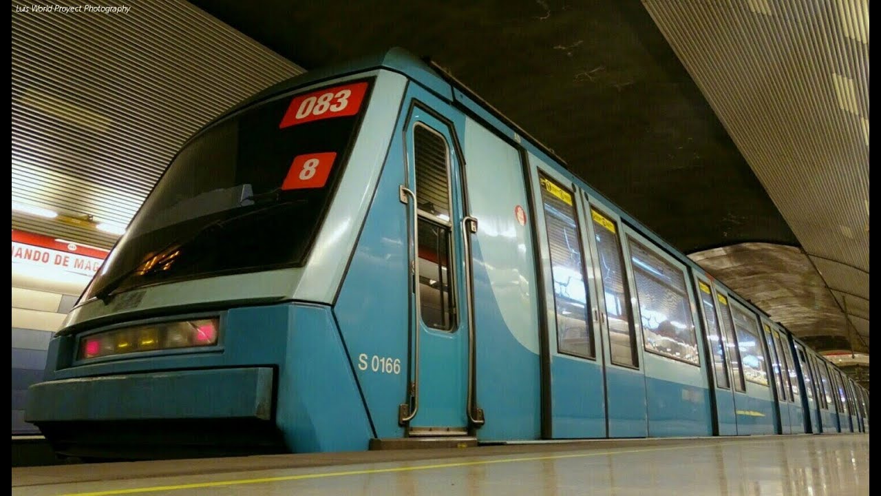 METRO DE SANTIAGO DE CHILE Alstom NS-93 Líneas 1 y 5
