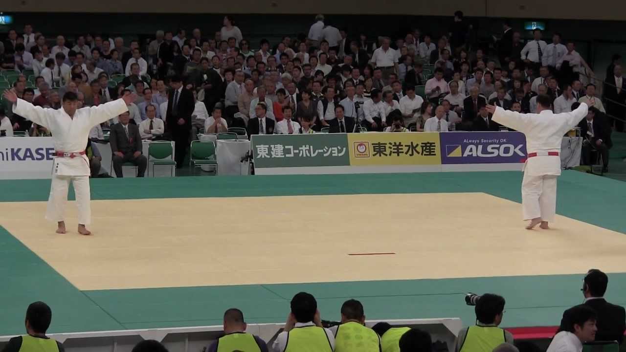 松井勲 + 佐藤伸一郎　五の形 2012 全日本柔道選手権大会