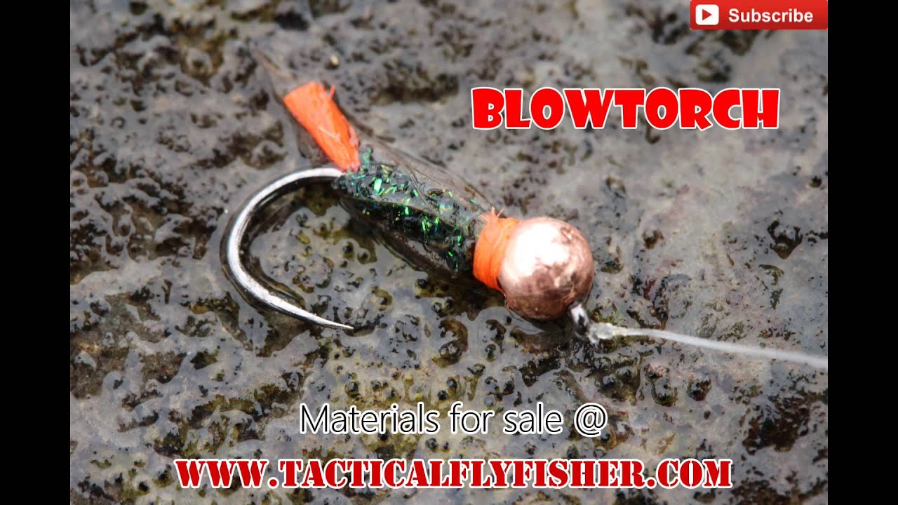 Blowtorch tag nymph fly tying tutorial