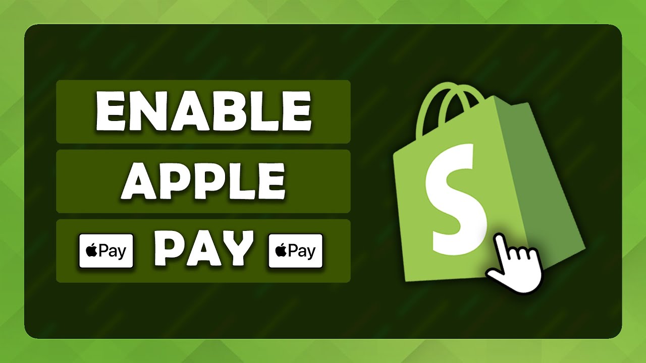 How To: Add Apple Pay To Shopify Store - (Simple Tutorial)